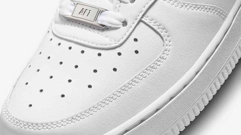 Nike Air Force 1 '07 Rugged Orange Closeup 1