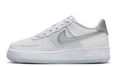 Nike Air Force 1 GS White Football Grey