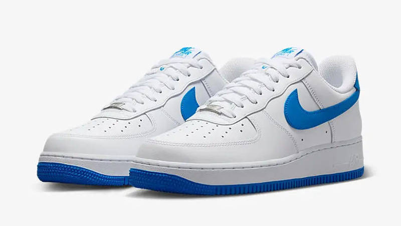 Nike Air Force 1 Low FlyEase White Blue front