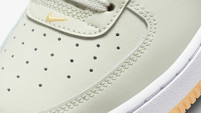 Nike Air Force 1 Low GS Sea Glass Brown CT3839-006 Detail