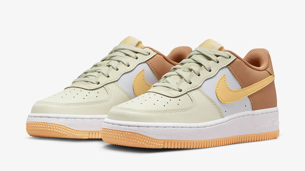 Nike Air Force 1 Low GS Sea Glass Brown CT3839-006 Side