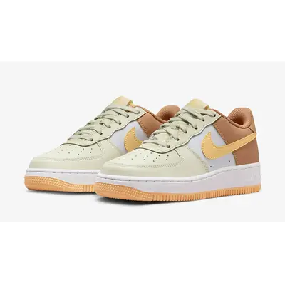 Nike Air Force 1 Low GS Sea Glass Brown | Where To Buy | CT3839-006 ...