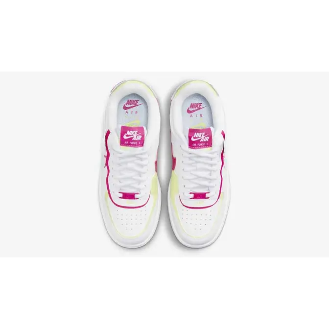 Nike Air Force 1 Shadow White Pink Yellow | Where To Buy | FQ8885-100 ...