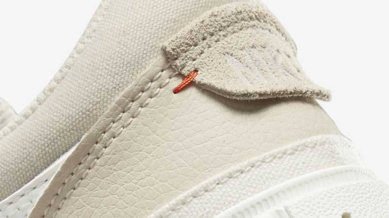 Nike Court Legacy Lift Pearl White Closeup