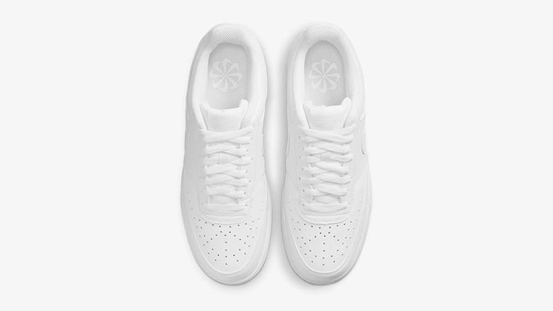 Nike Court Vision Low Next Nature Triple White DH2987-100 Top