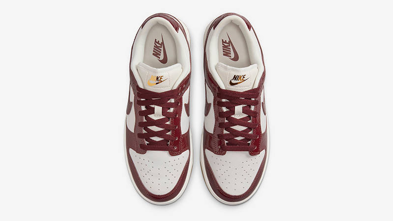 Nike Dunk Low Croc White Red FJ2260-004 Top