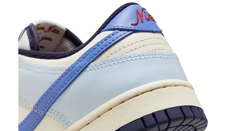 Nike Dunk Low From Nike To You Blue heel