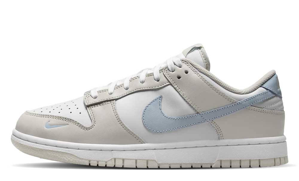 Nike Dunk Low Light Bone Armory Blue