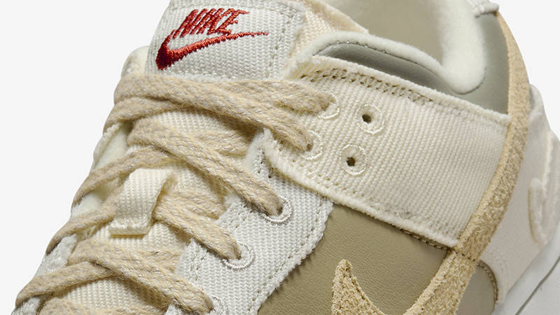 Nike Dunk Low Sesame Alabaster FZ4341-100 Detail