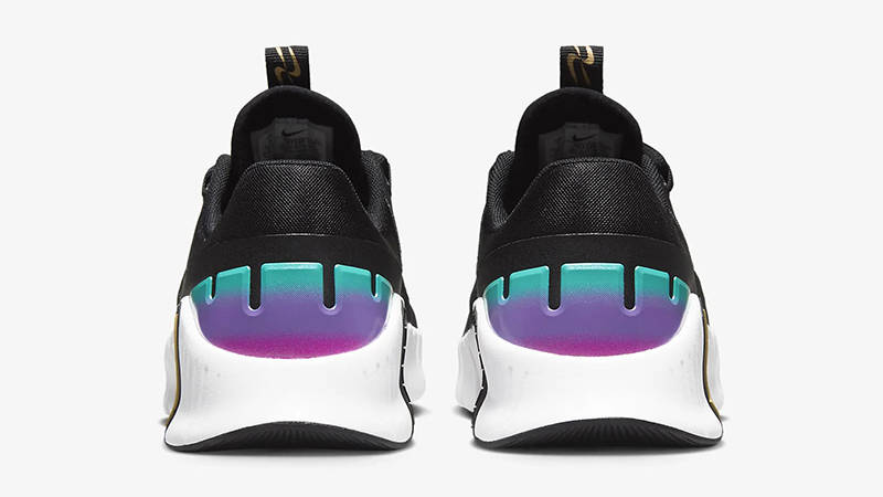 Nike Free Metcon 5 Premium Black Fireberry FB7149-001 Back