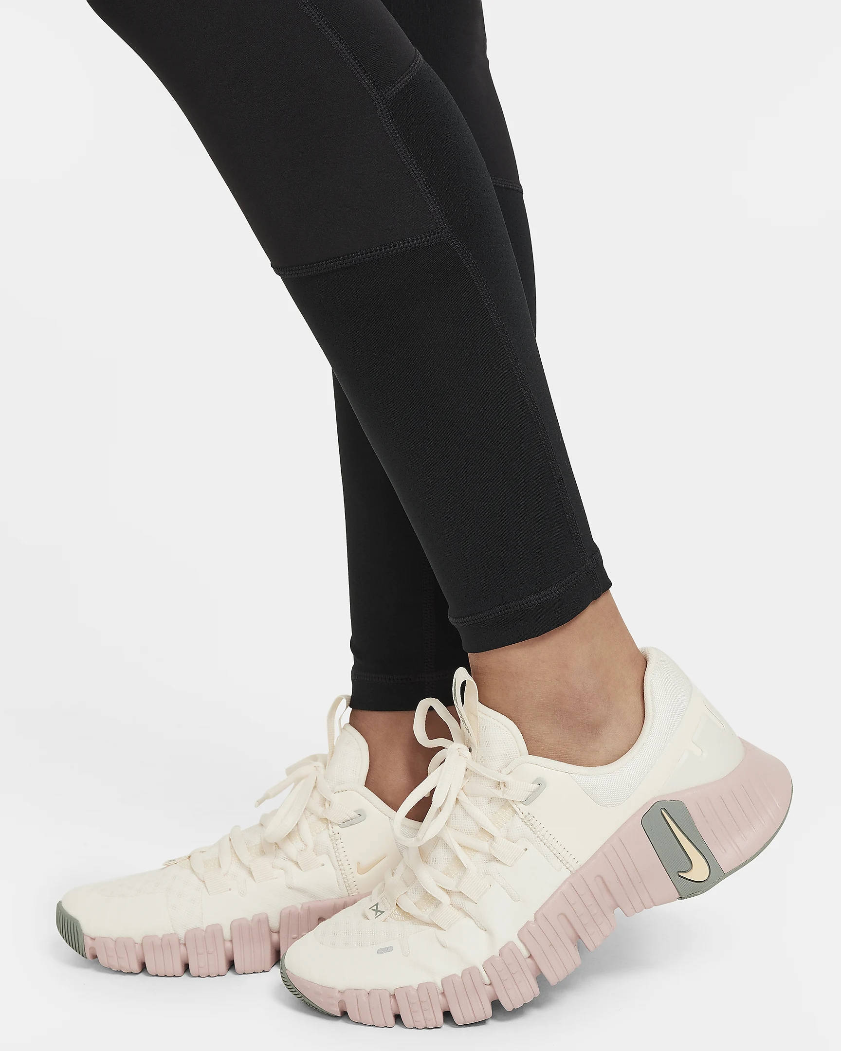 Nike Pro Dri-FIT (Girls') Leggings DA1028-010 Detail 3