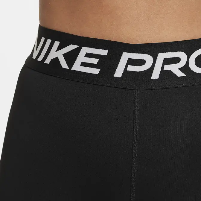 Nike Pro Dri-FIT (Girls') Leggings DA1028-010 Detail