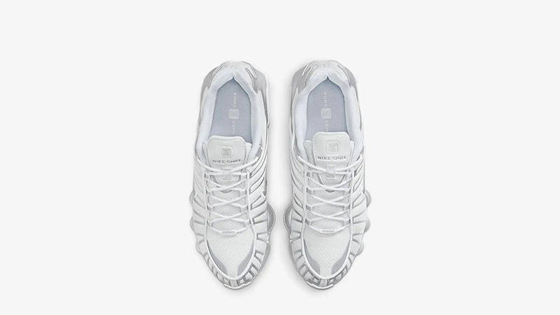 Nike Shox TL White Chrome middle