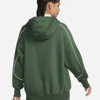 Nike Sportswear Oversized Fleece Pullover Hoodie Fir Backside