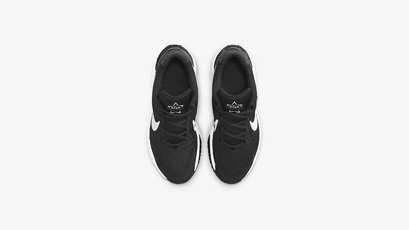 Nike Star Runner 4 GS Black White middle