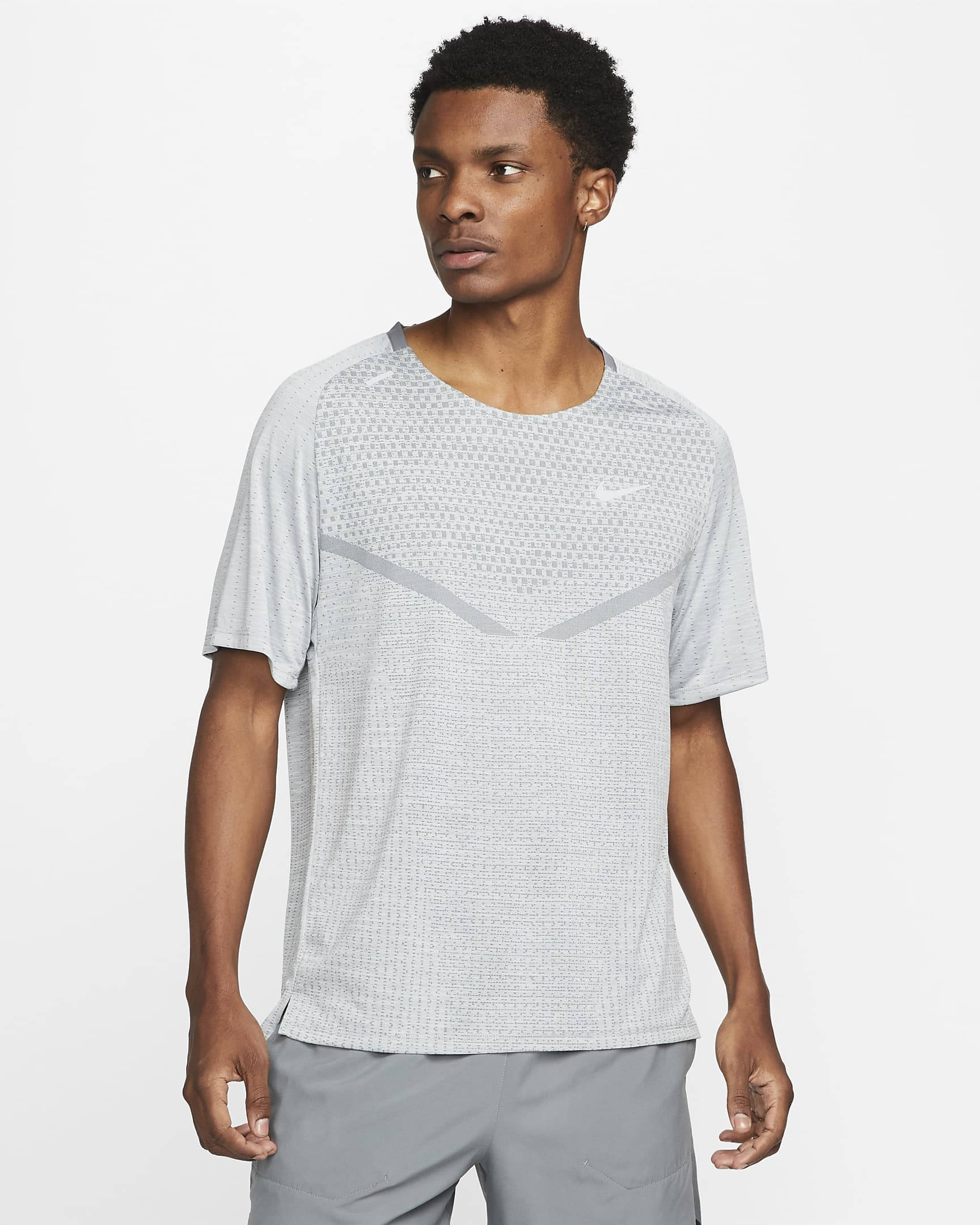 nike running knit t shirt