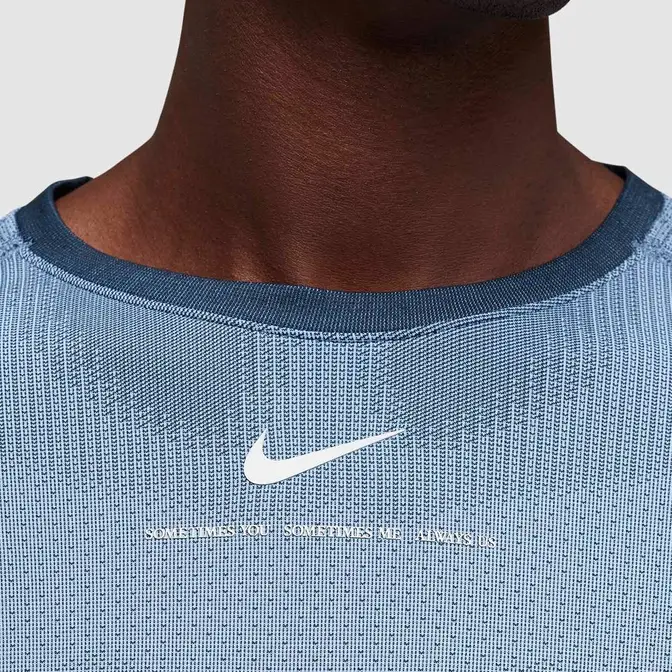 Nike X Nocta NRG Knit Long Sleeve T-shirt Cobalt Bliss Logo
