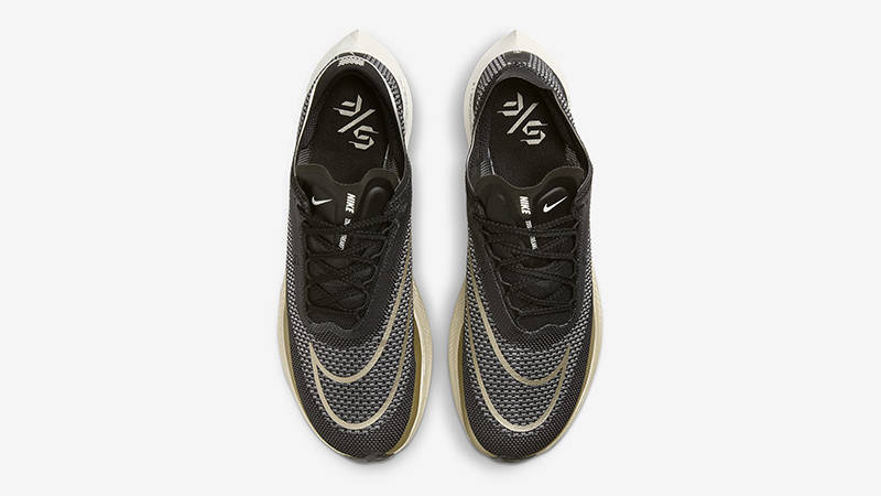 Nike ZoomX Streakfly Black Metallic Gold DJ6566-001 Top