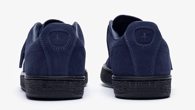 Puma suede deals dark blue