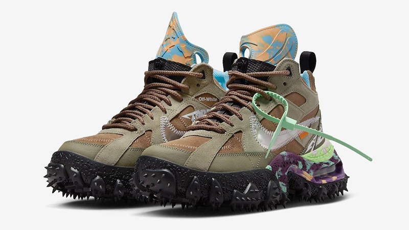 Off-White x Nike Air Terra Forma Archaeo Brown front