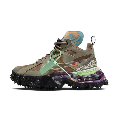 Off-White x Nike nike air max 24 griffin in teal hair Archaeo Brown