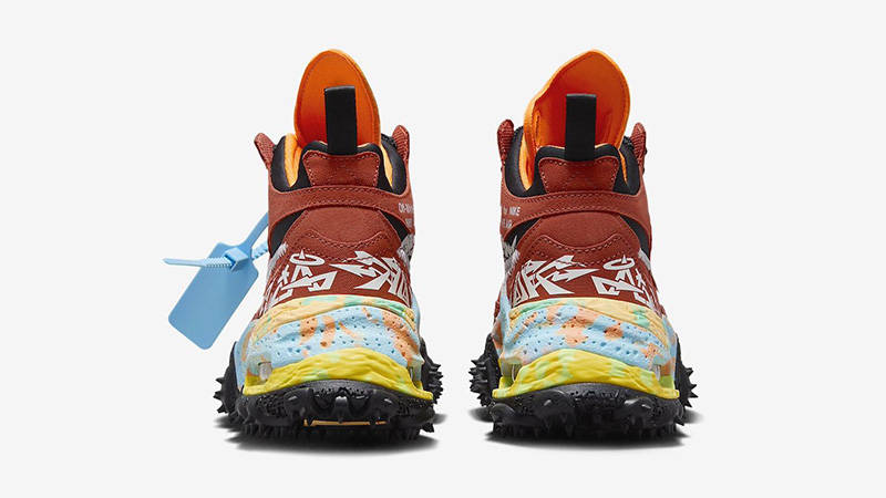 Off-White x Nike Air Terra Forma Mantra Orange back