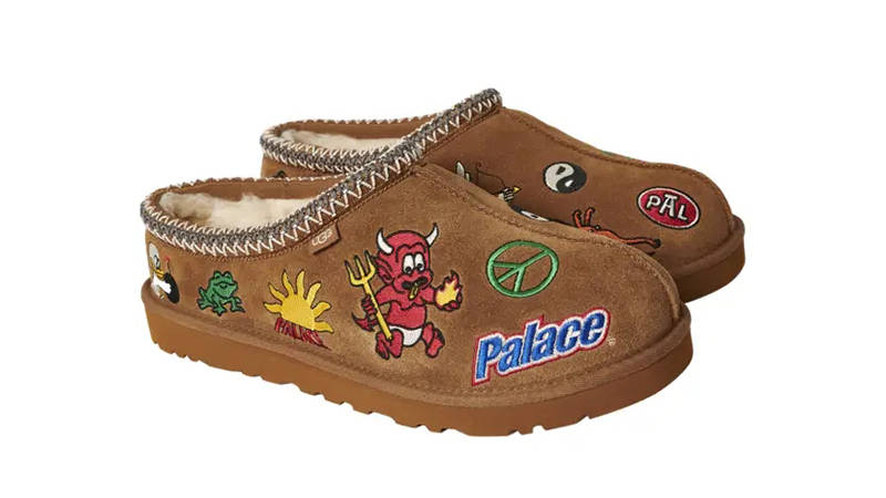 Palace x UGG Tasman Brown Side 2