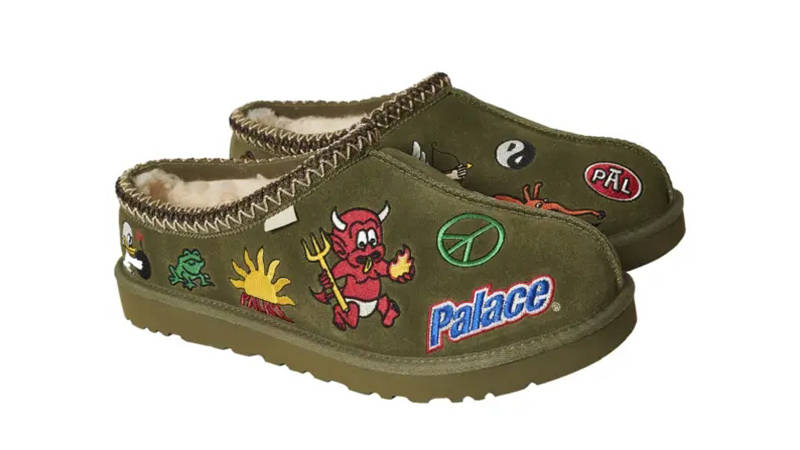 Palace x UGG Tasman Olive | Where To Buy | UGG-PALOLI