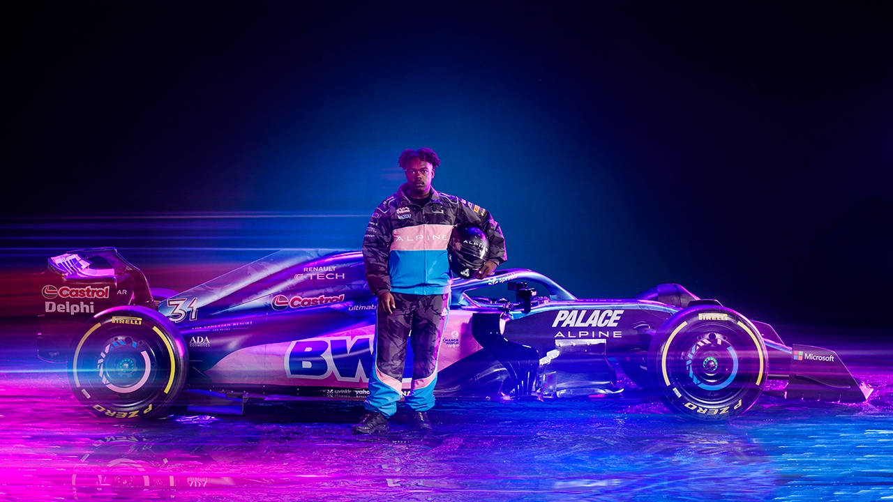 Palace Skateboards x KAPPA Deliver a Symphony of Speed for Alpine F1