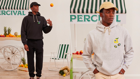 Percival x Champion Continue Their Collaborative Relationship With ‘The Fruit Stand’ Capsule Percival x Champion Continue Their Collaborative Relationship With ‘The Fruit Stand’ Capsule