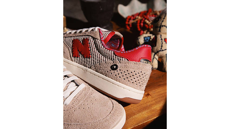Rukus x New Balance Numeric 440 Voodoo Doll heel