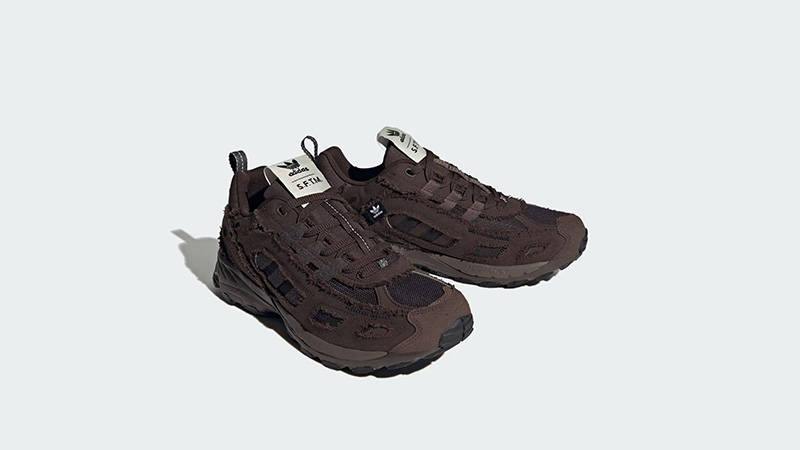 SFTM x adidas Shadowturf Dark brown side