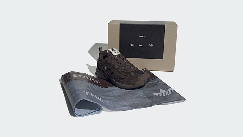 SFTM x adidas Shadowturf Dark brown with box
