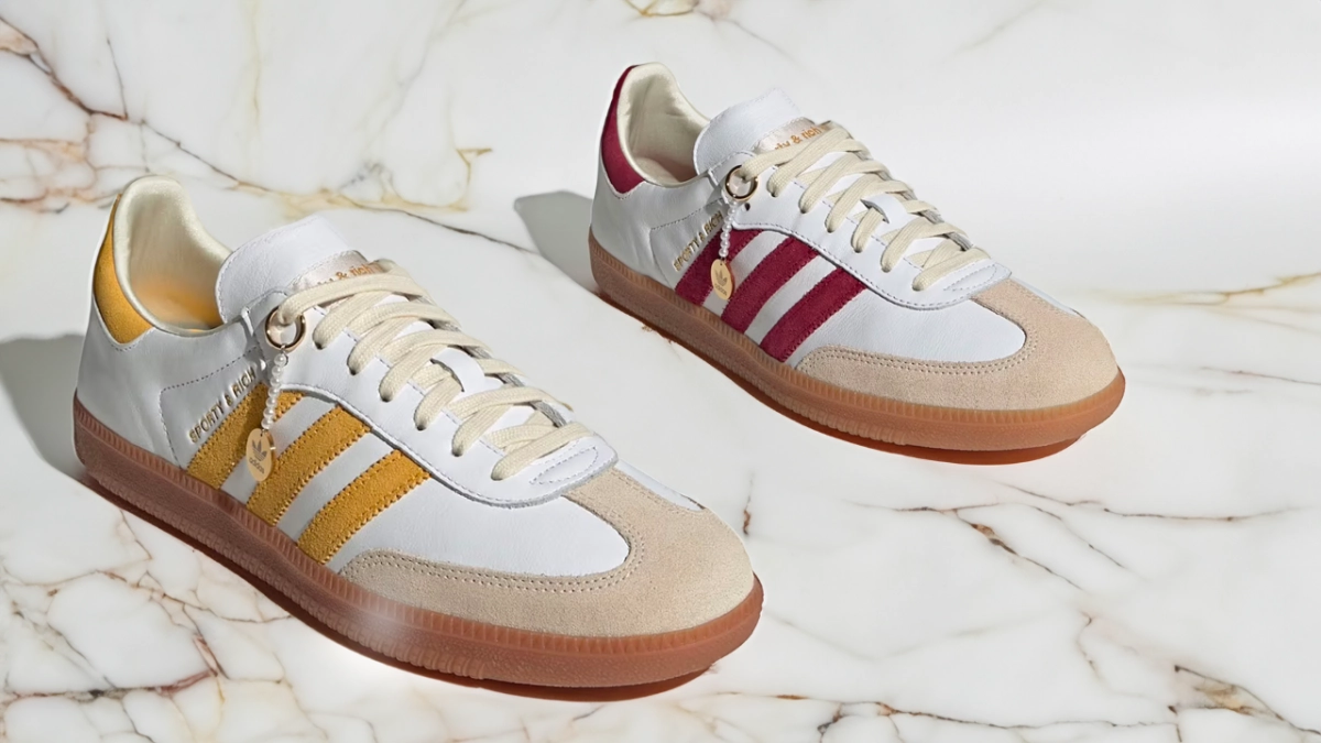 The Sporty & Rich x adidas Samba OG Pack Takes on a Retro Aesthetic