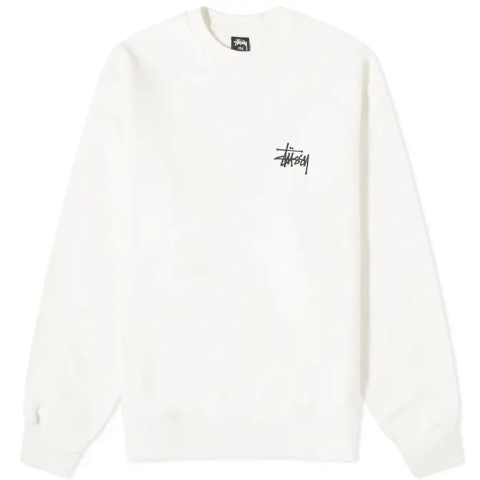 Stussy Basic Stussy Pigment Dyed Crew Natural Feature