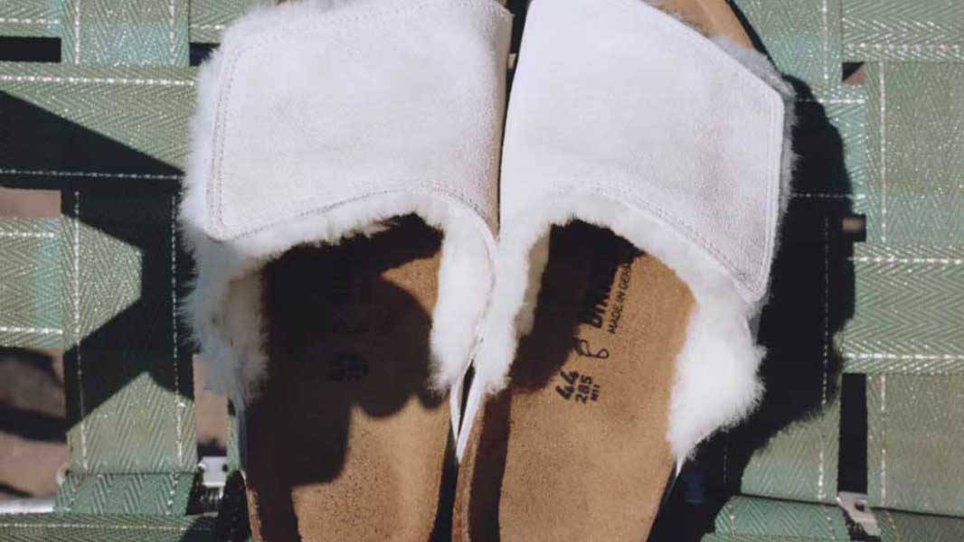 Stüssy x Birkenstock Solana Sandal Bone Top