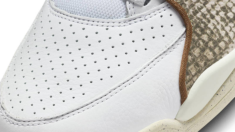 Stüssy x Nike Air Flight 89 White Pecan FD6475-100 Detail