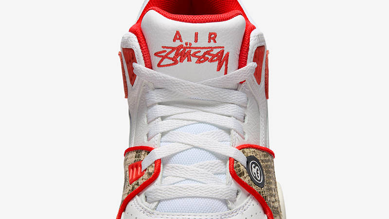 Stüssy x Nike Air Flight 89 White Red | Where To Buy | FD6475-101