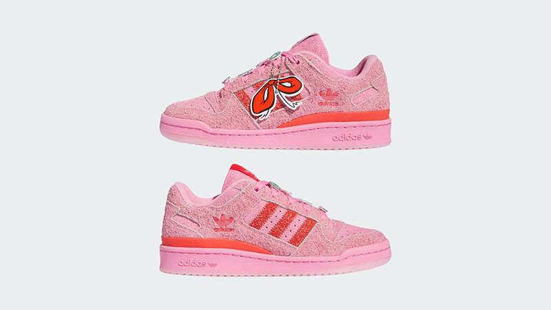 adidas gazelle silver green womens adidas Kid's The Grinch X adidas Forum Low "Green" Grade School