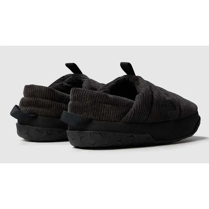 The North Face Nuptse Corduroy Insulated Mules Black Back