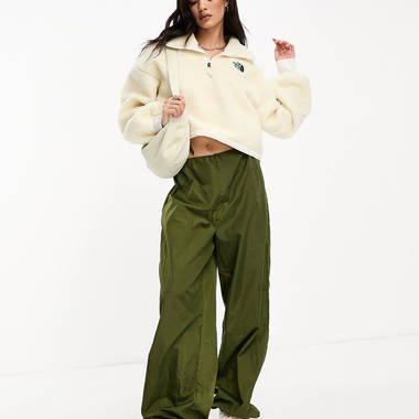 The North Face high wasited leggings in khaki Exclusive at ASOS