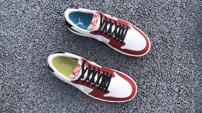 Trophy Room x Air Jordan 1 Low Retro OG Home from top