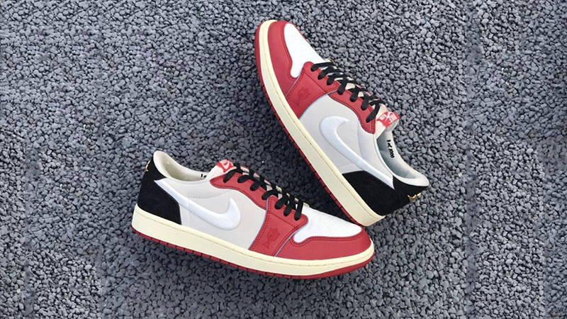 Trophy Room x Air Jordan 1 Low Retro OG Home on road