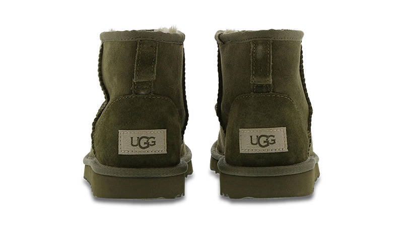 UGG Classic Mini GS Burnt Olive Back