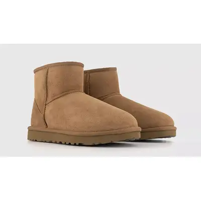UGG Classic Mini II Boots Chestnut Suede front