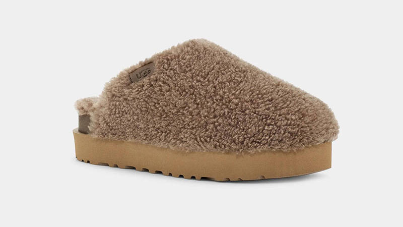 UGG Fuzz Sugar Slide Hickory front