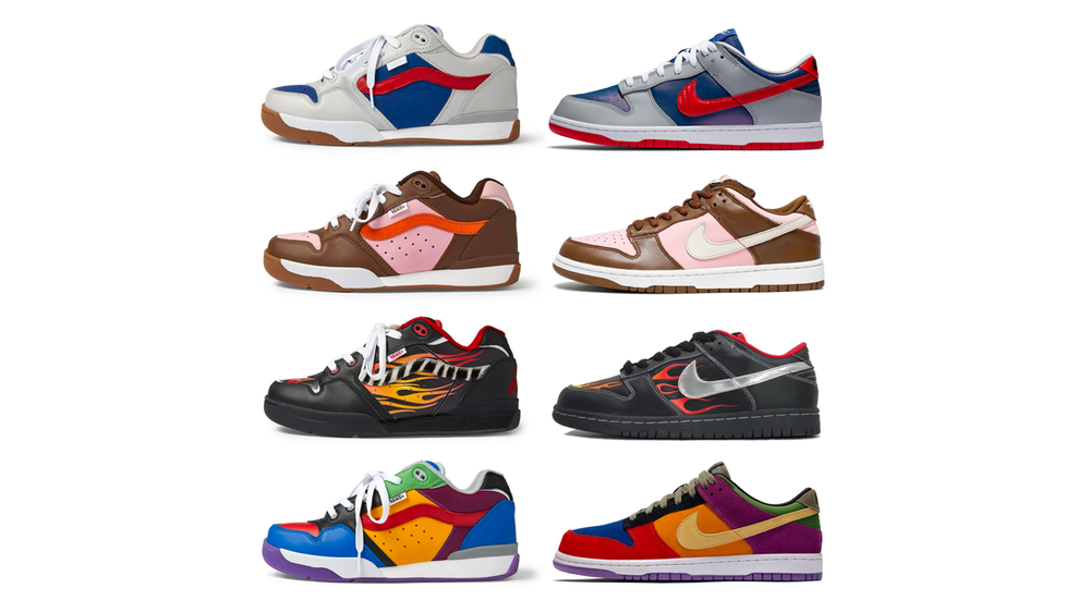 Image via Modern Notoriety Did the Gallery Dept. x Vans Rowleys Just Directly Rip-Off Nike?