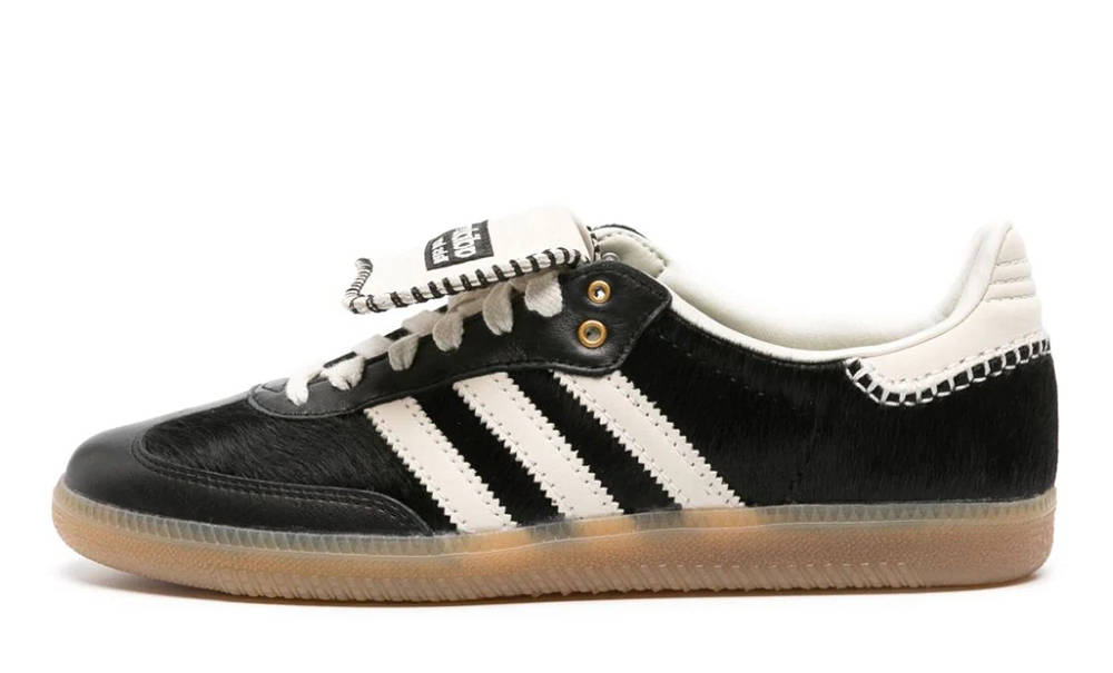 adidas wales bonner 27.0 core black 初期 Wales Bonner x adidas Samba Pony Core Black Cream | IE0580 | The