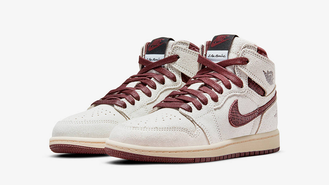 A Ma Maniére x Air Jordan High PS Sail Burgundy Where To Buy