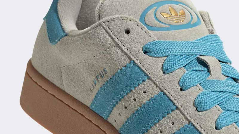 adidas Campus 00s Grey Blue Closeup